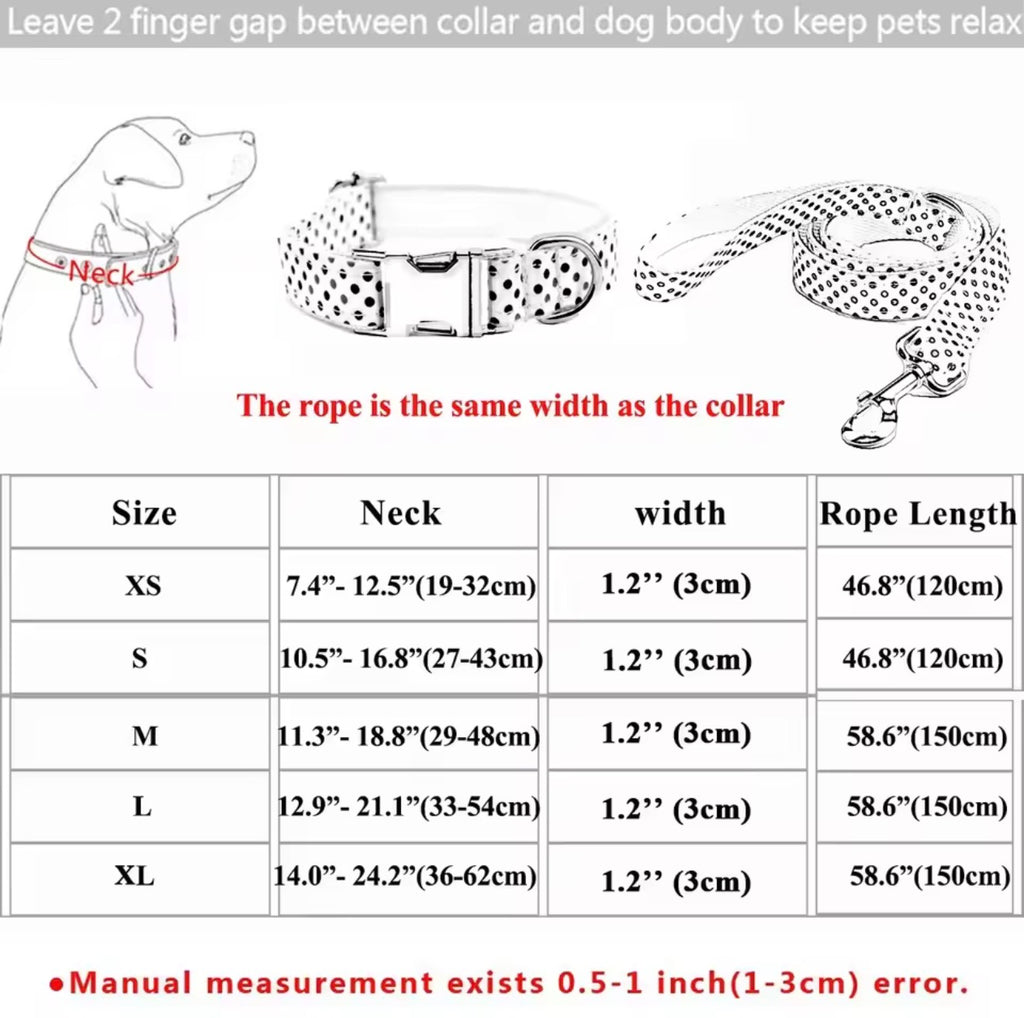 Luxury Tweed Fringe Collar & Leash Set