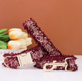 Luxury Tweed Fringe Collar & Leash Set